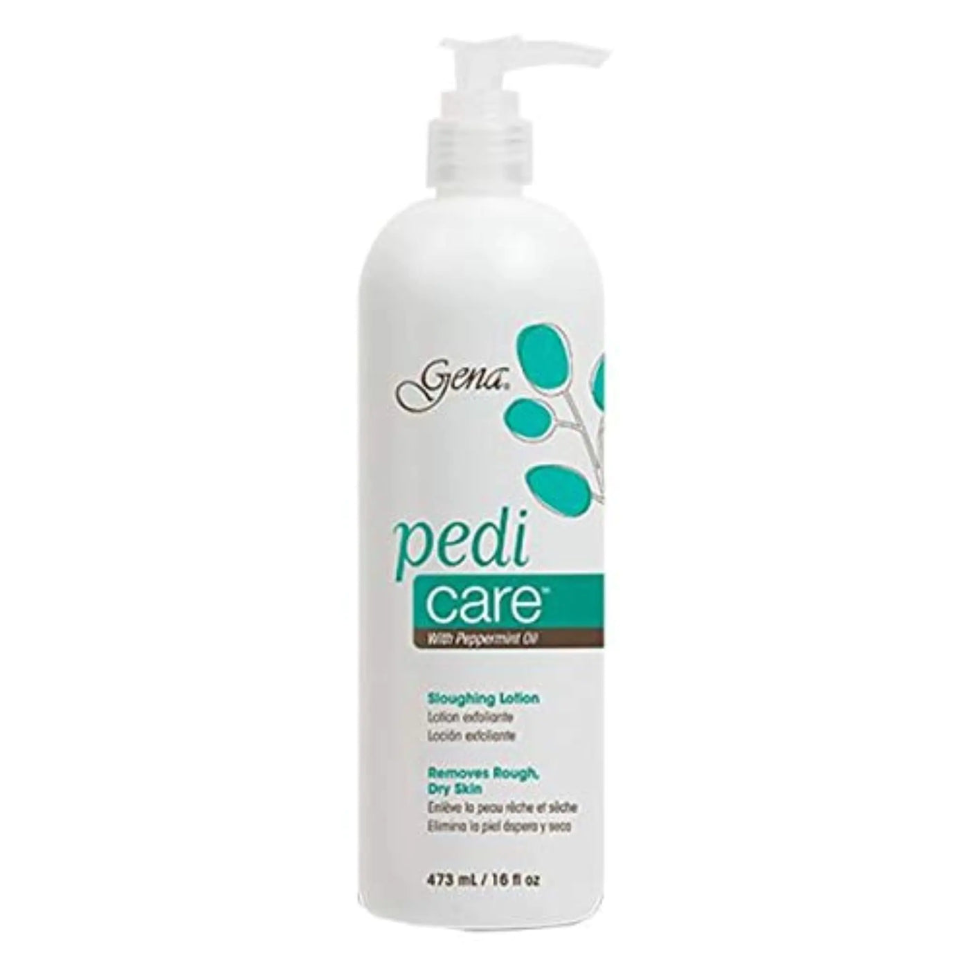 Gena Pedi Soft 16 oz Peppermint Foot Lotion