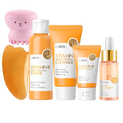 Vitamin C Radiance Skincare Essentials Kit - 6pc Beauty Set